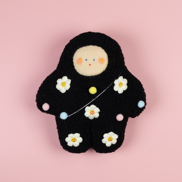< moë > mofぬいぐるみ - black