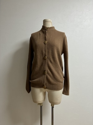 1960~70's Stand Collar Knit Jacket