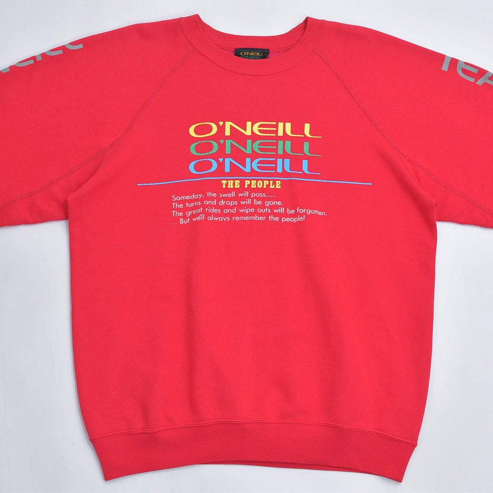 80s～ O'NEILL オニール オールドサーフ ロゴ メッセージ プリント