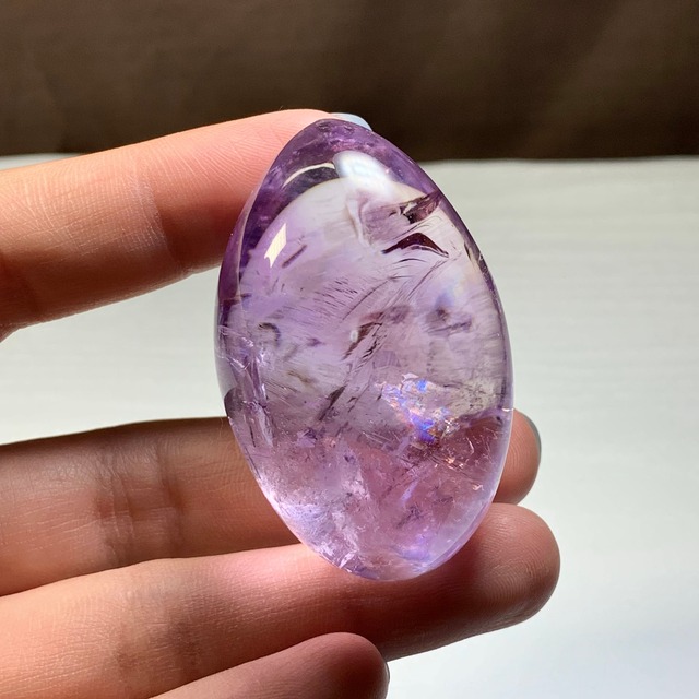 7.透明度高☆ラベンダーアメジスト・たまご