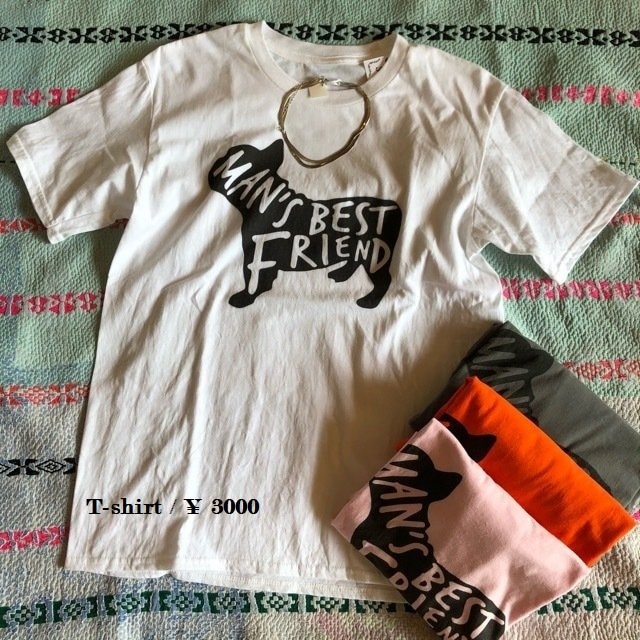 TOPANGA Lady's Best Friend　Tシャツ　ホワイト