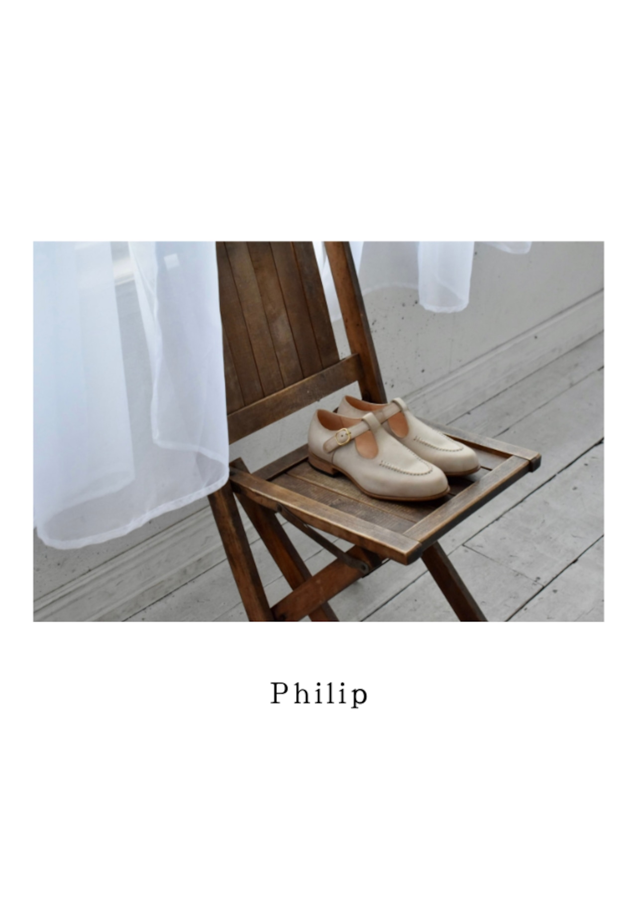 T-strap Mocha shoes - PHILIP - サイズ(26.0-26.5cm)