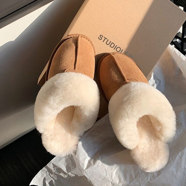 Fake Shearling Slippers KRE1900