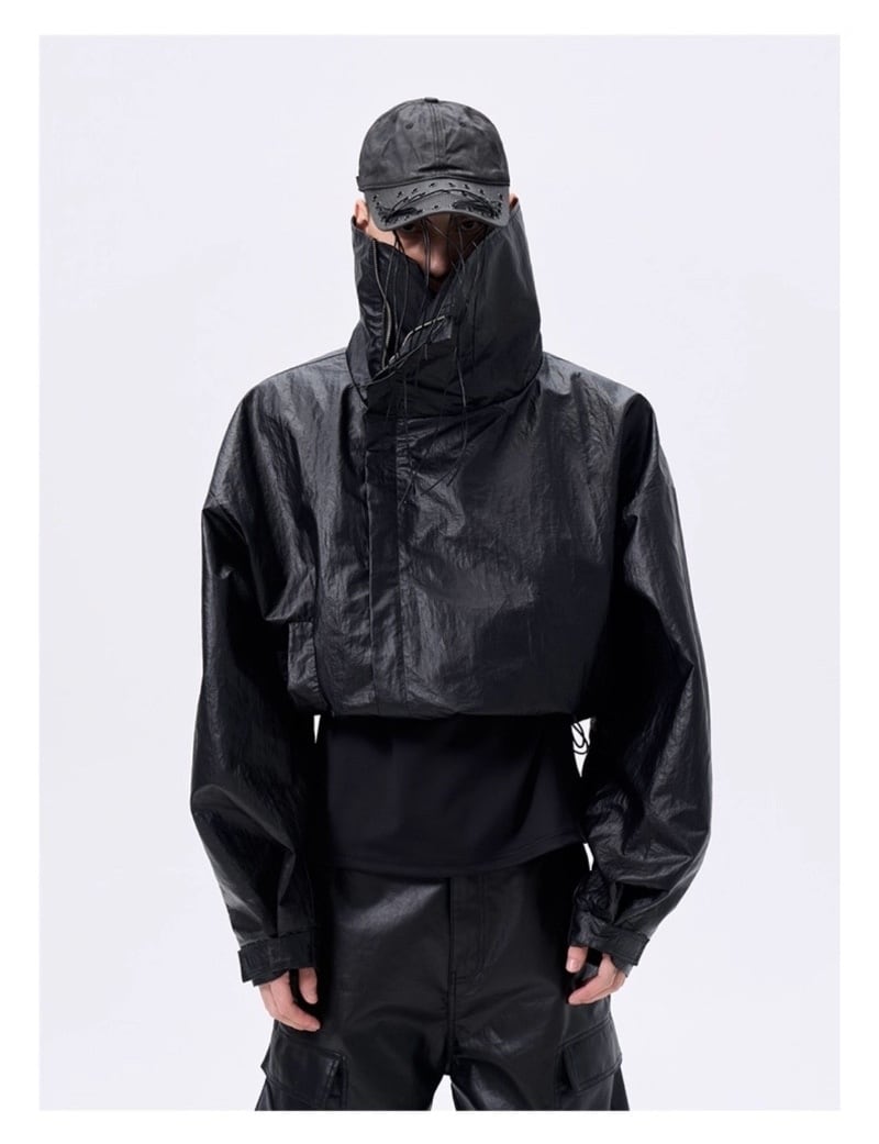 FRKM SCD 25AW ラージスタンドカラー コーティングジャケット | テック