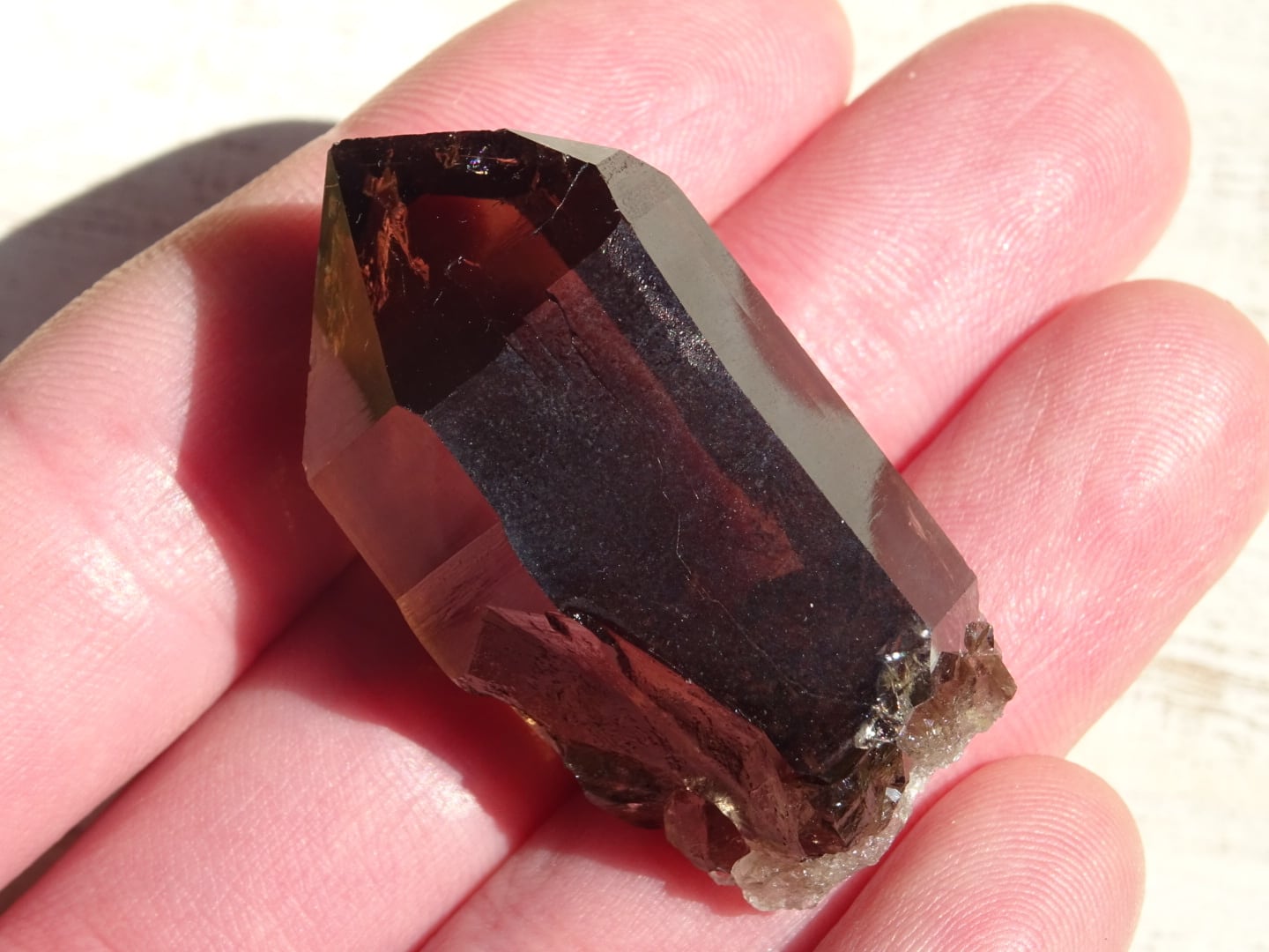 フランスモンブラン産コニャックスモーキークォーツ | 虹石屋