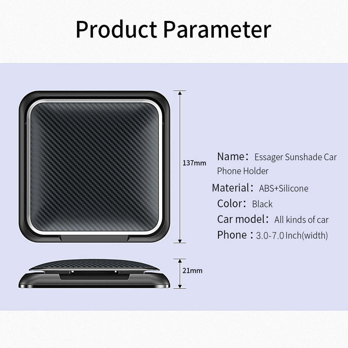 新作 ダッシュボードの電話カーホルダー3.0〜9.7インチ車の電話