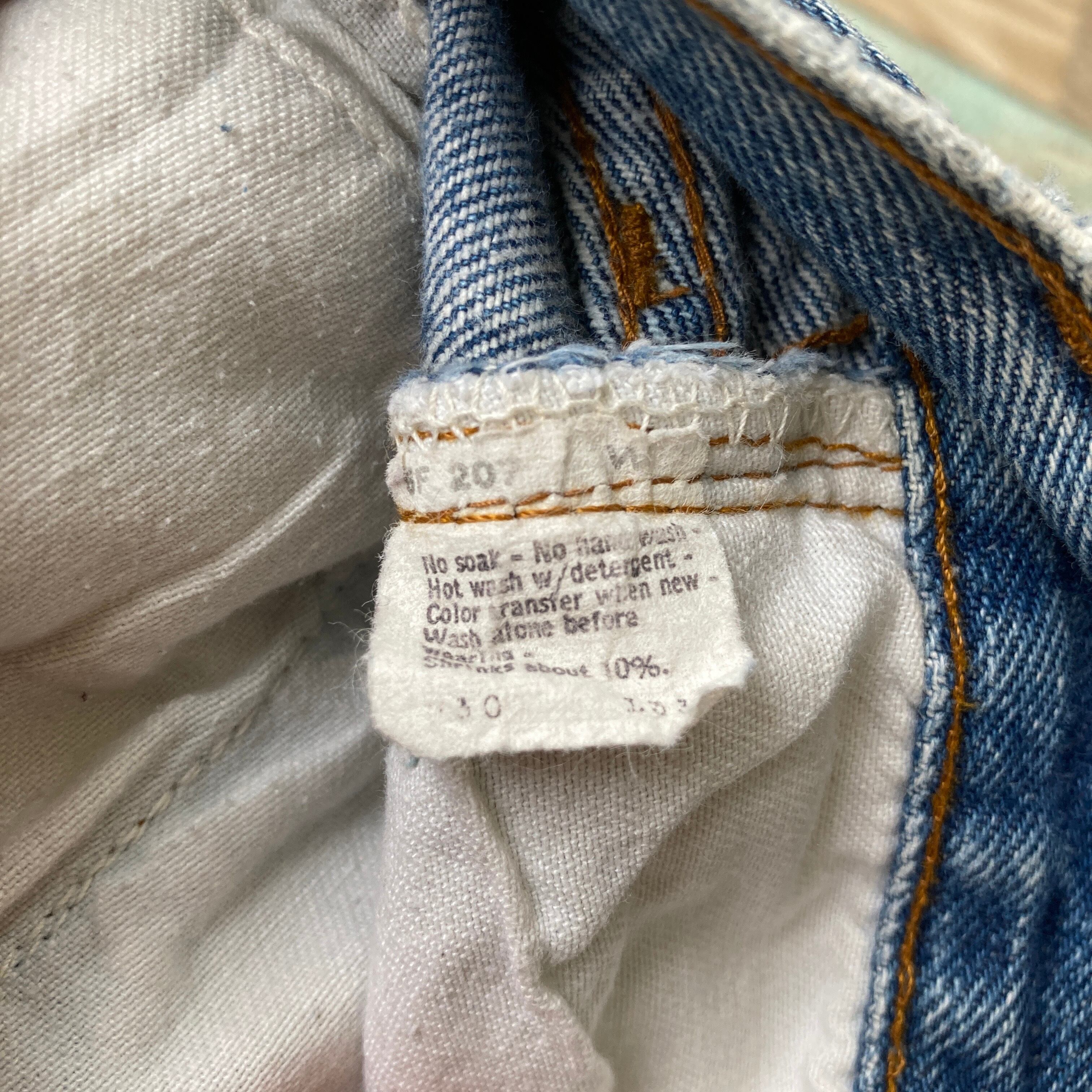 80s Levi's 501 ハチマル Inseam Single | 古着 himekichi
