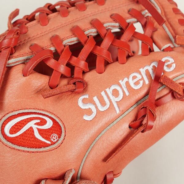 Rawlings Supreme グローブ レッド Supreme Rawlings Baseball Glove – Justin Reed