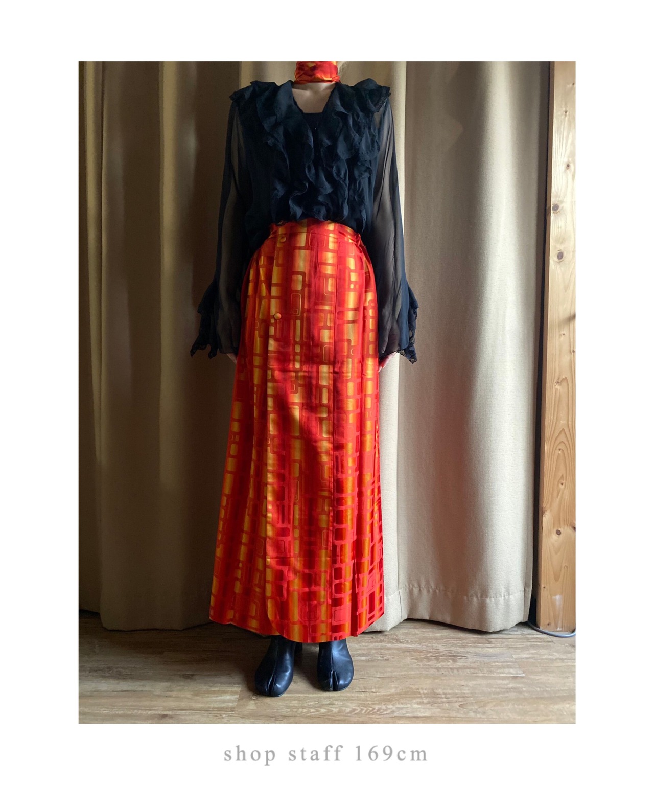 original skirt 01b - 紅 -