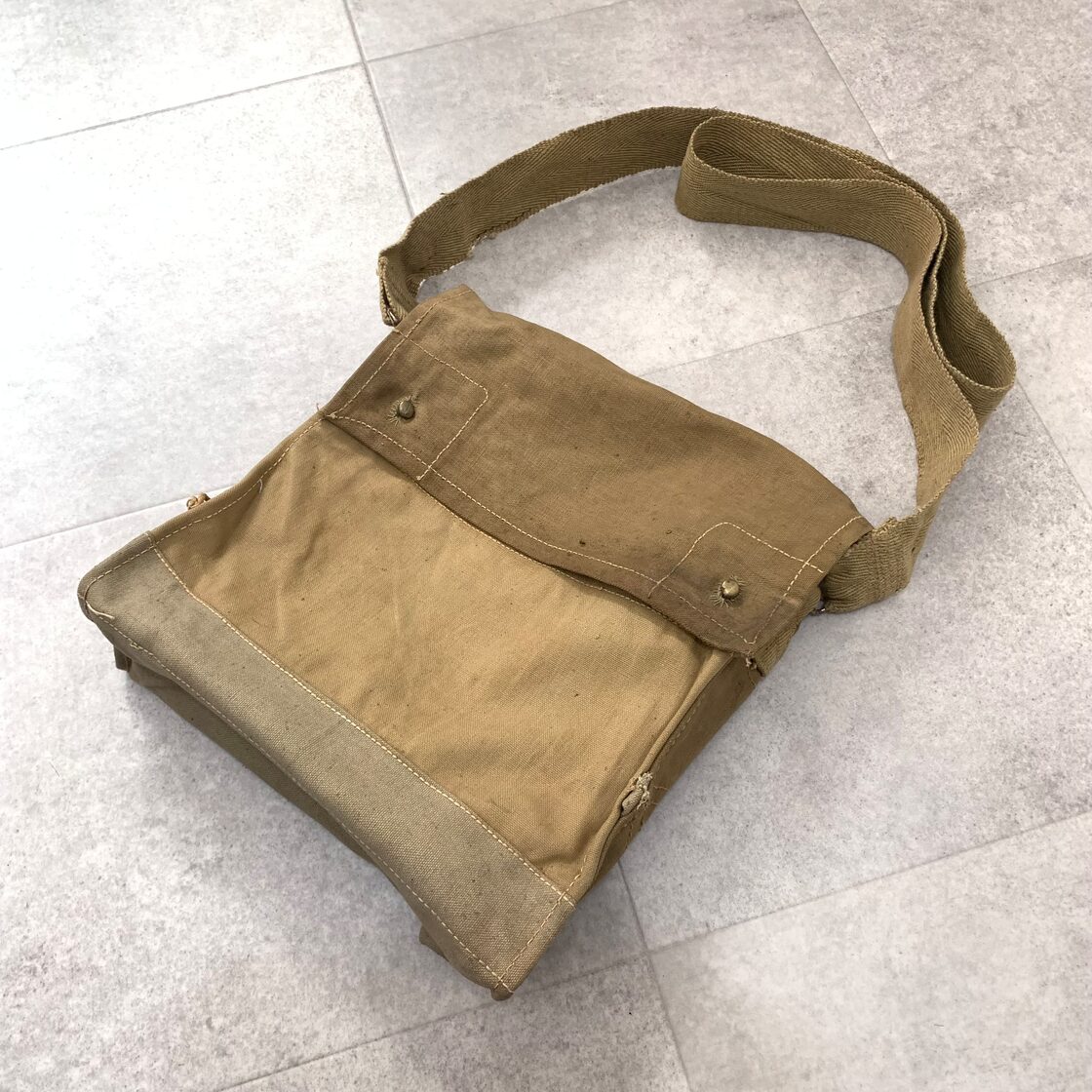 イギリス軍 British army 40s 40年代 ガスマスク バッグ ショルダー 