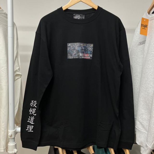 【手刷り！！！】#2 眠らないMACHi L/S T-shirts
