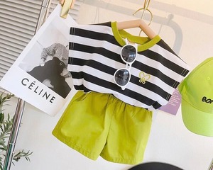 上下2点セット / ノースリーブ / ボーダー / 2~7才