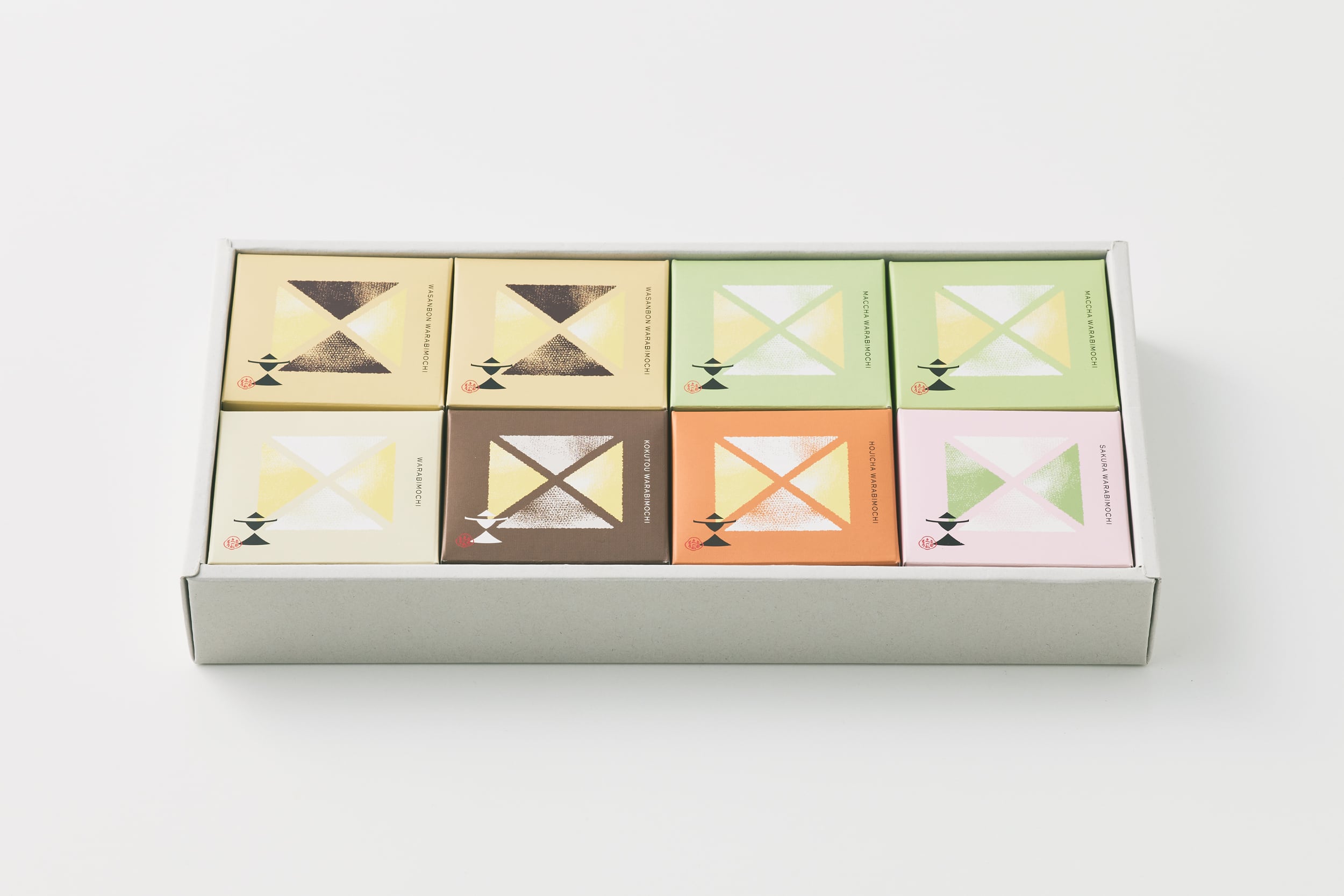 わらび餅 8個詰合せ・ギフト（桜） | 京甘味 文の助茶屋