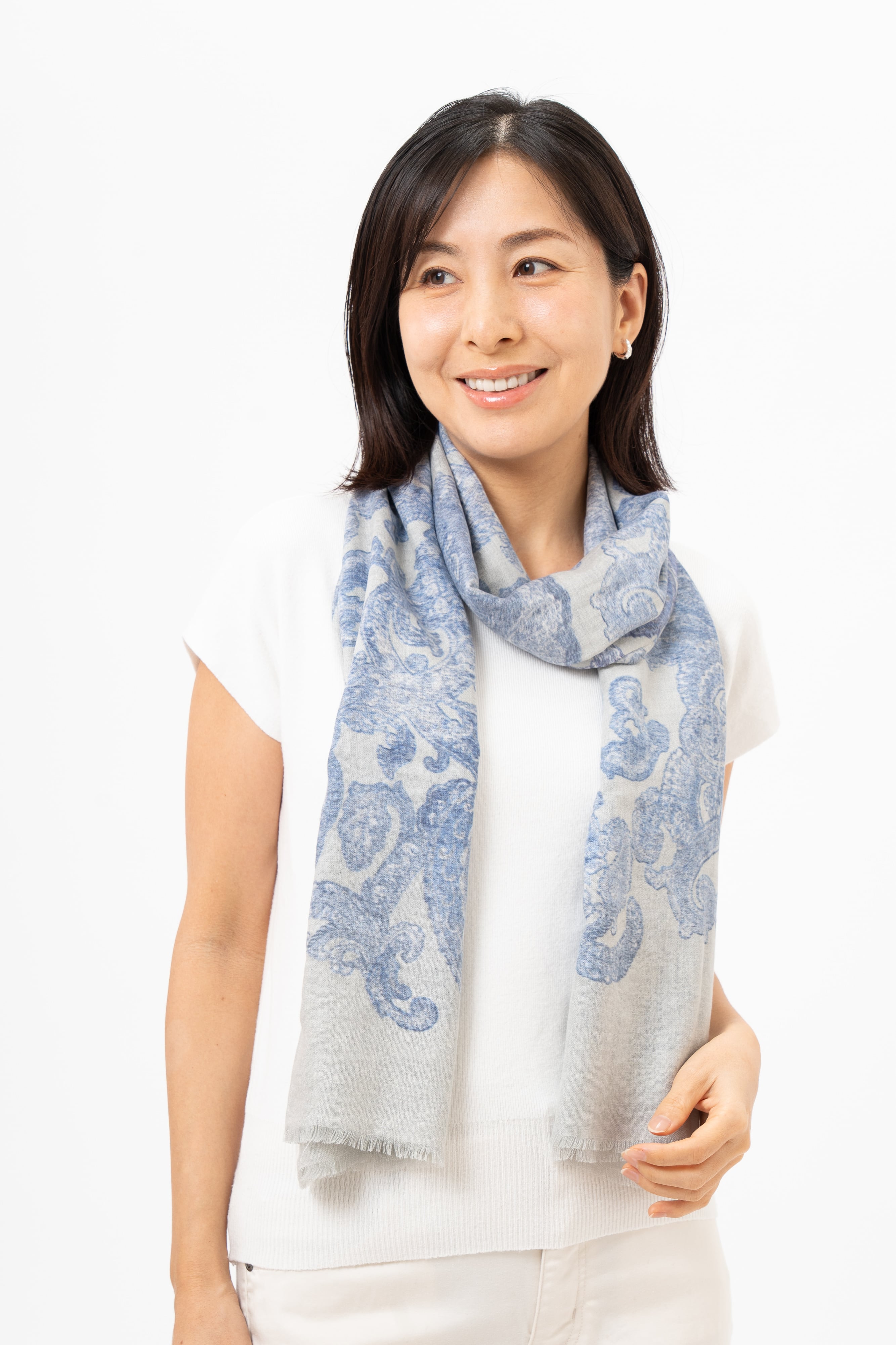 カシミヤ混シルク | カシミヤストール専門店 田中久｜カシミヤのある