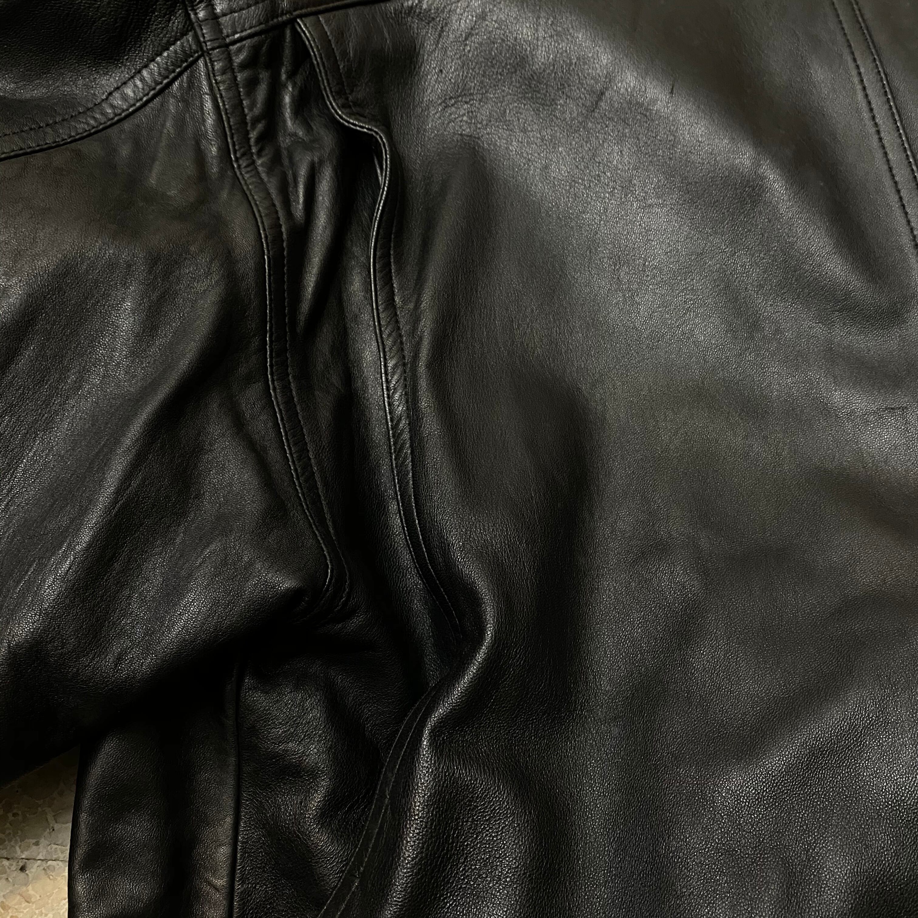 DOMON leather riders coat | NOIR ONLINE