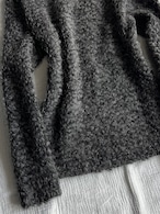 "TORNADO MART" Scale Wool Knit