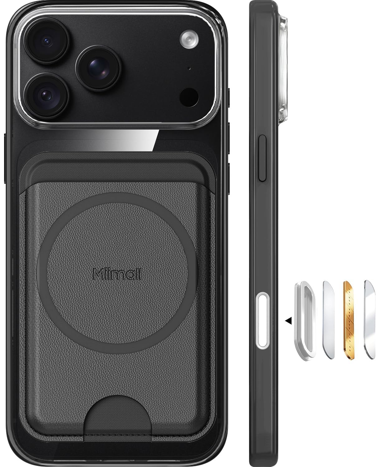 【カードウォレット付き】Miimall 対応iPhone 18 Pro Max ケース 極薄 MagSafe対応 スマホケース マグネット カバー
