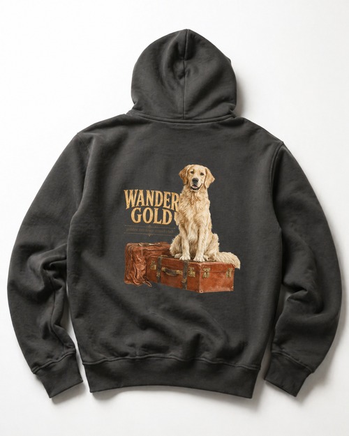 wander golden ゴールデンレトリーバートランクデザイン
