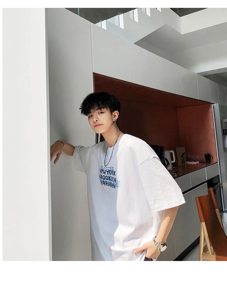 全2色 Tシャツ カットソー プリント カジュアル おしゃれ