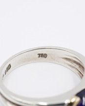 〈Tiffany&Co〉Amethyst gold combination ring