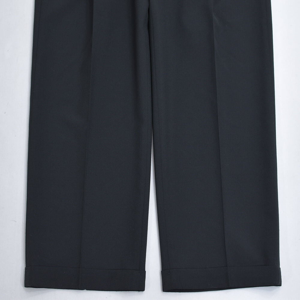 00s メキシコ製 haggar black label ハガー ワイド 2タック スラックス