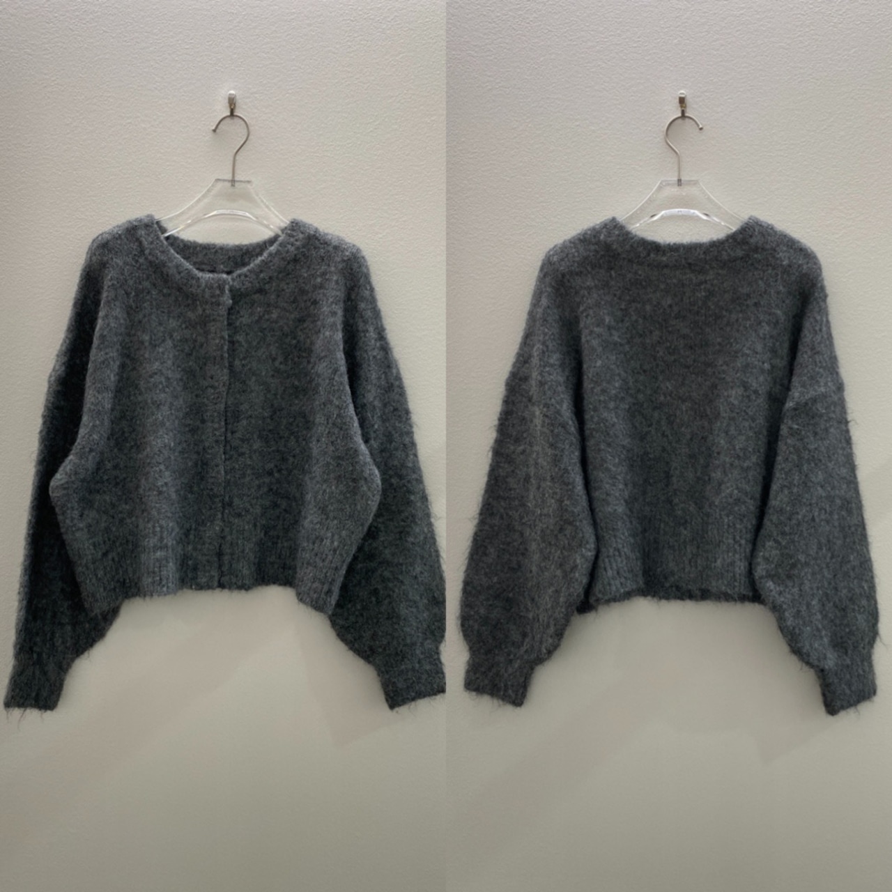 シャギーコンパクト2wayCD/グレー