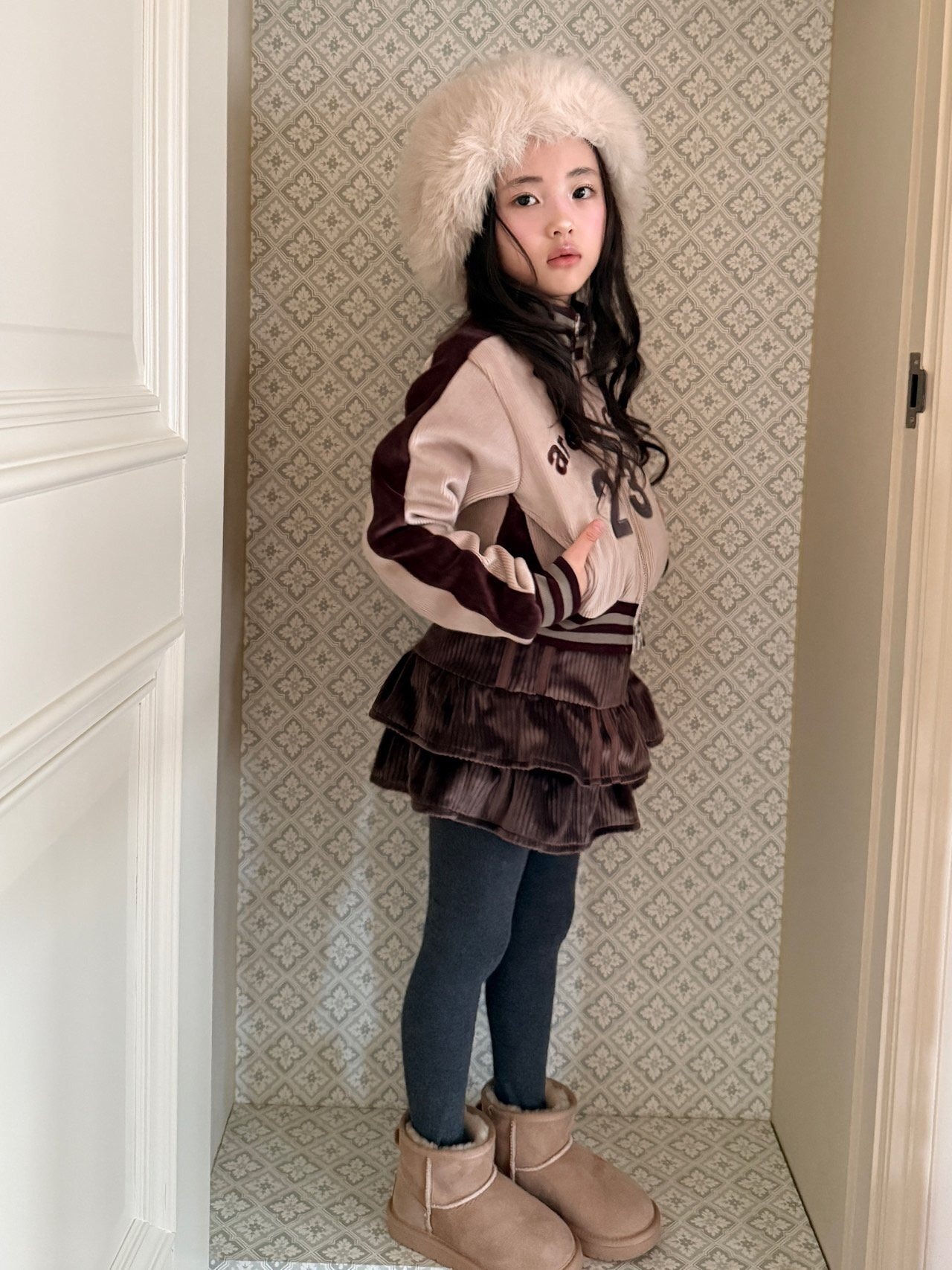 COMMA［取寄］two line skirt pants 26winter