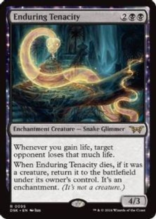 MTG《永劫の不屈/Enduring Tenacity(DSK)》英語 Foil の商品画像