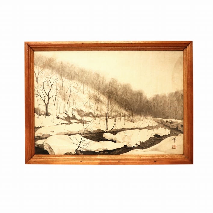 暉・水彩画・額入・No.200314-37・梱包サイズ160 | リサイクル 暉・水彩画・額入・No.200314-37・梱包サイズ160 | リサイクル