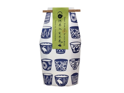 抹茶入　玄米茶
