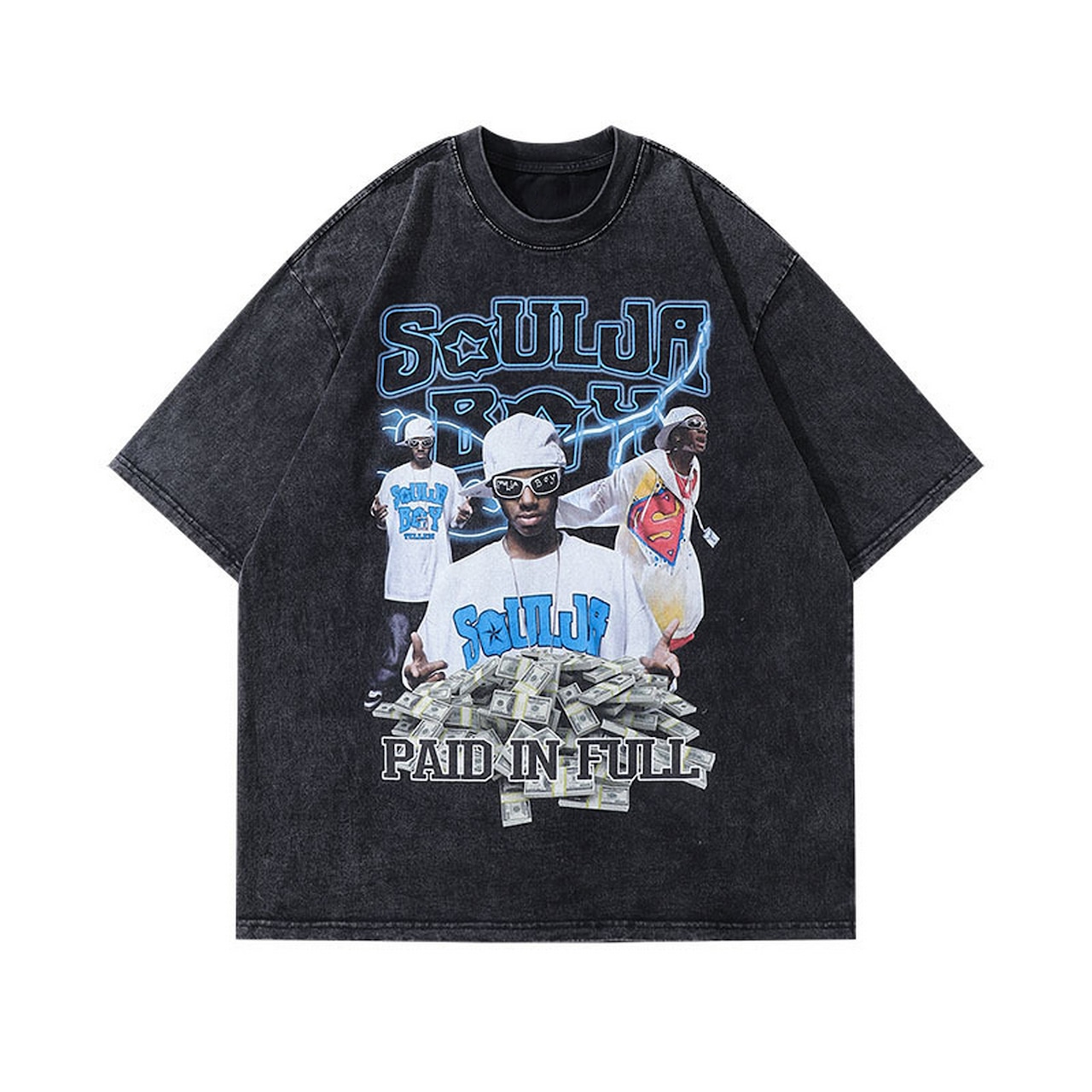 VINTAGE ストリート Soulja Boy Tシャツ T1012