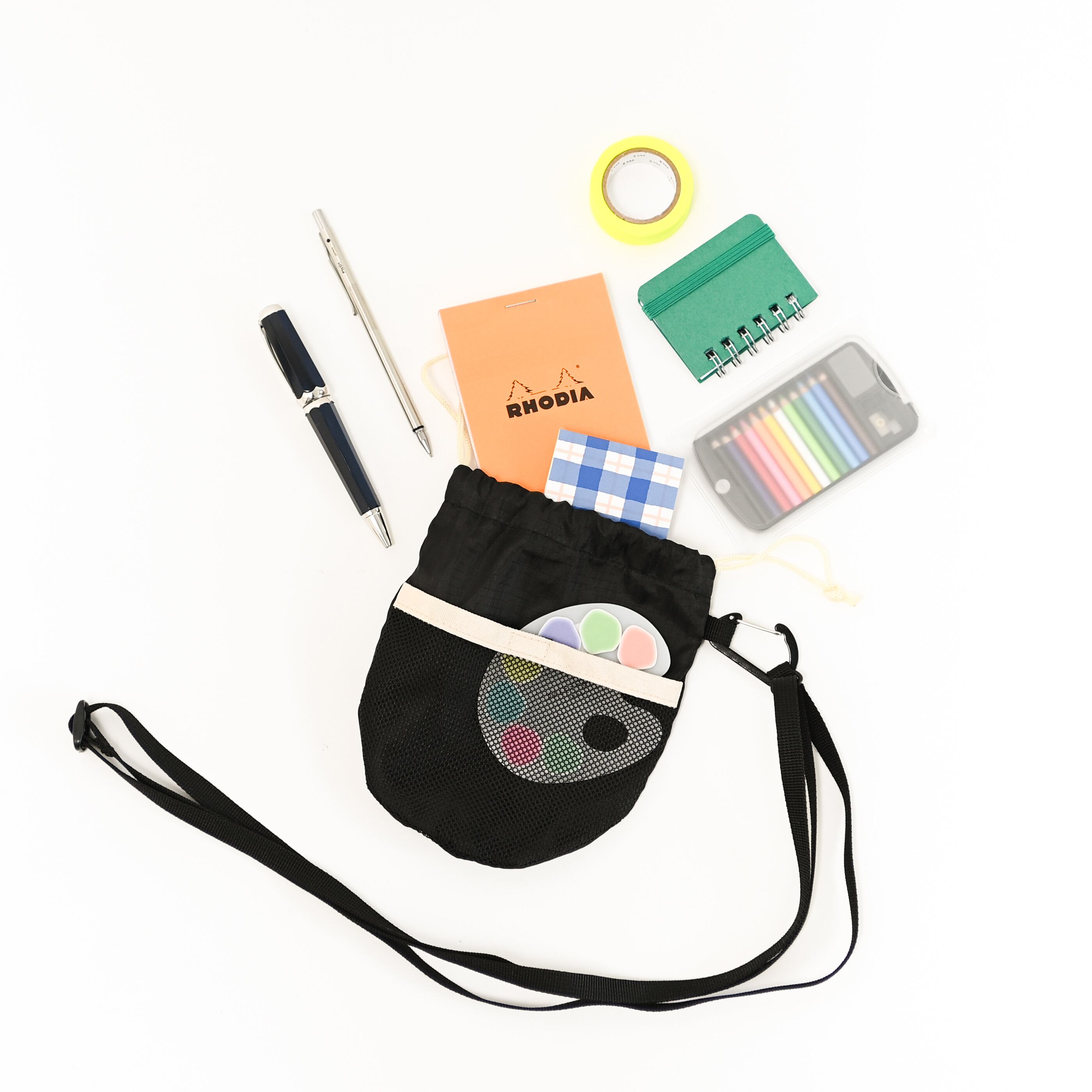 Family recipe どんぐりポーチ ブラック | Familyrecipe