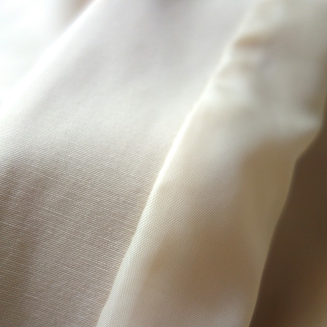 【MADE IN FRANCE】CLAUDE HARVEY PARIS ステンカラーコート "IMPERMEABLE BLANC CREME"