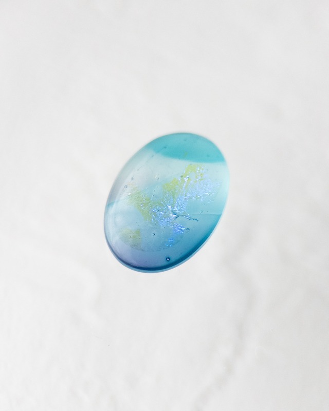 オーバルカボション 14×10mm #38【硝子の宝石】