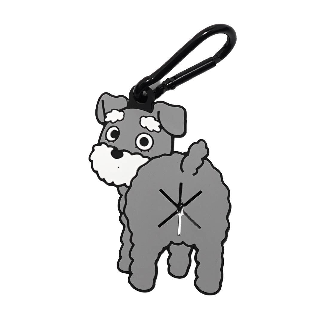 シュナウザー（ソルト&ペッパー）】Poopホルダー_お散歩マナー袋