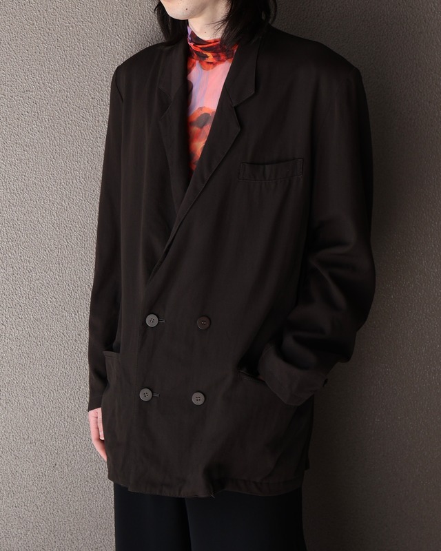 【Y's】4b double tailored jacket