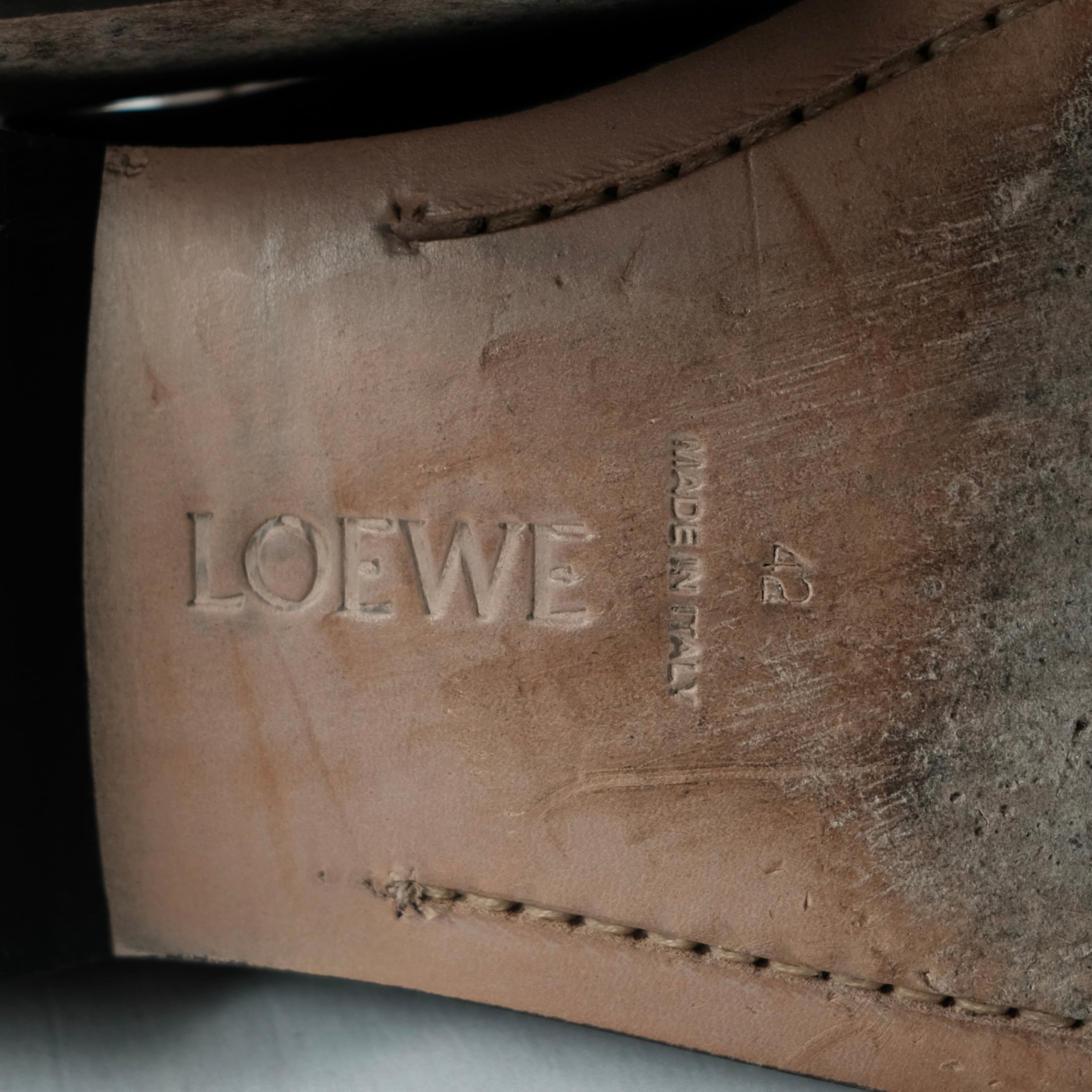 LOEWE CAMPO DERBY ロエベカンポ43 付属完備