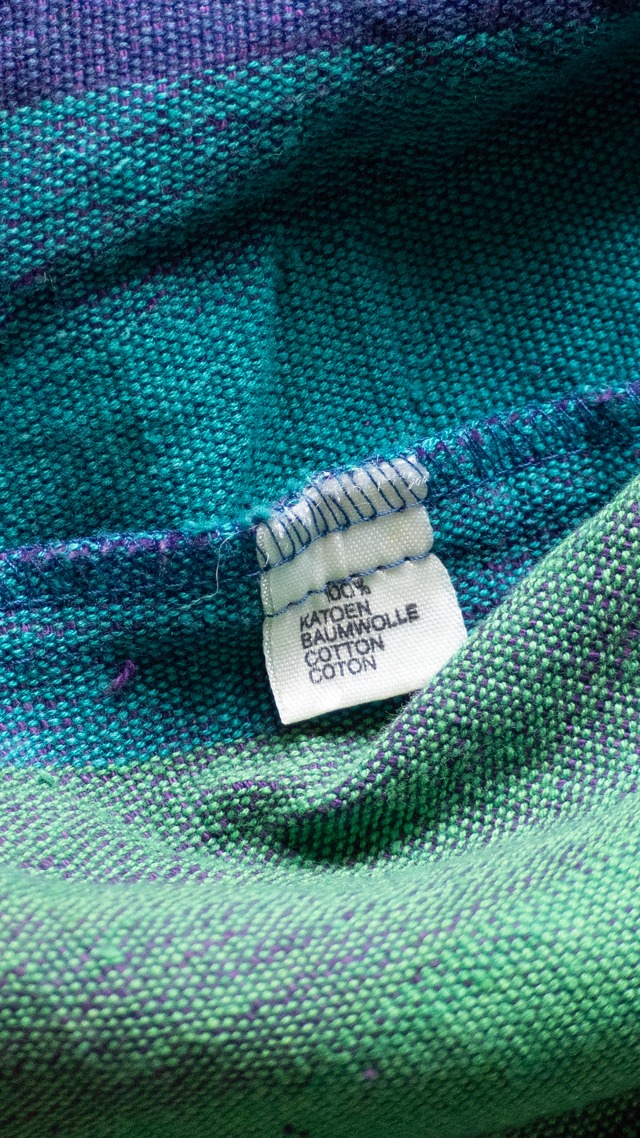 "SKORPI" 1980s Multi stripe jacket