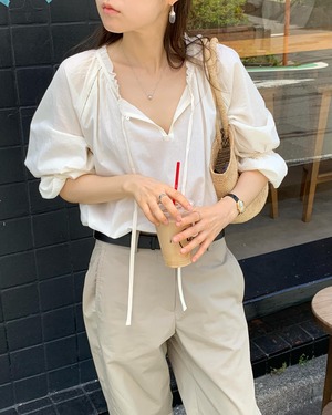 (予約) ounce / Breath Blouse