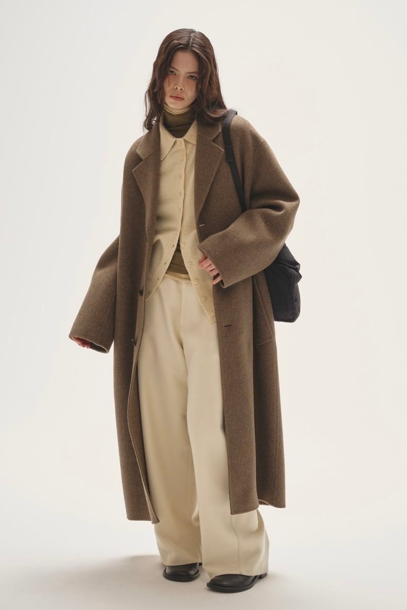 TODAYFUL Wool Over Coat ウールオーバーコート Greige