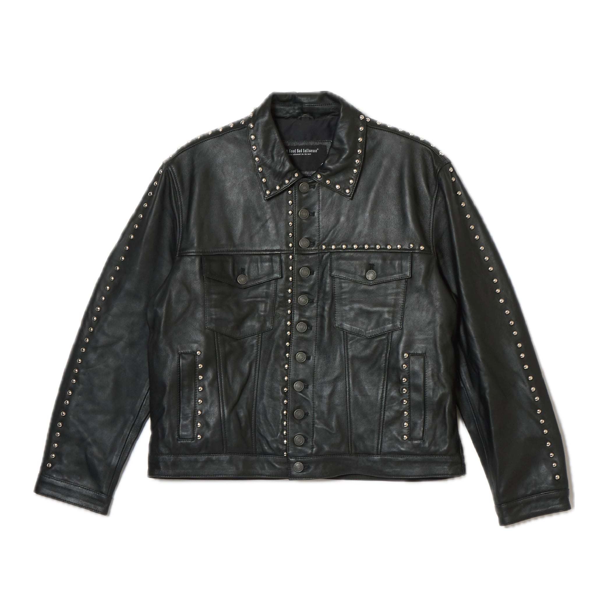 ジャケット・アウター A Good Bad Influence LEATHER JACKET A Good Bad Influence（アグッドバッドインフルエンス） / CROCODILE