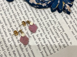 アッシュピンク♡ロードナイトピアス/イヤリング