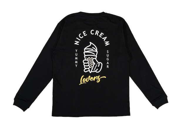 【nice cream long sleeve】/ black