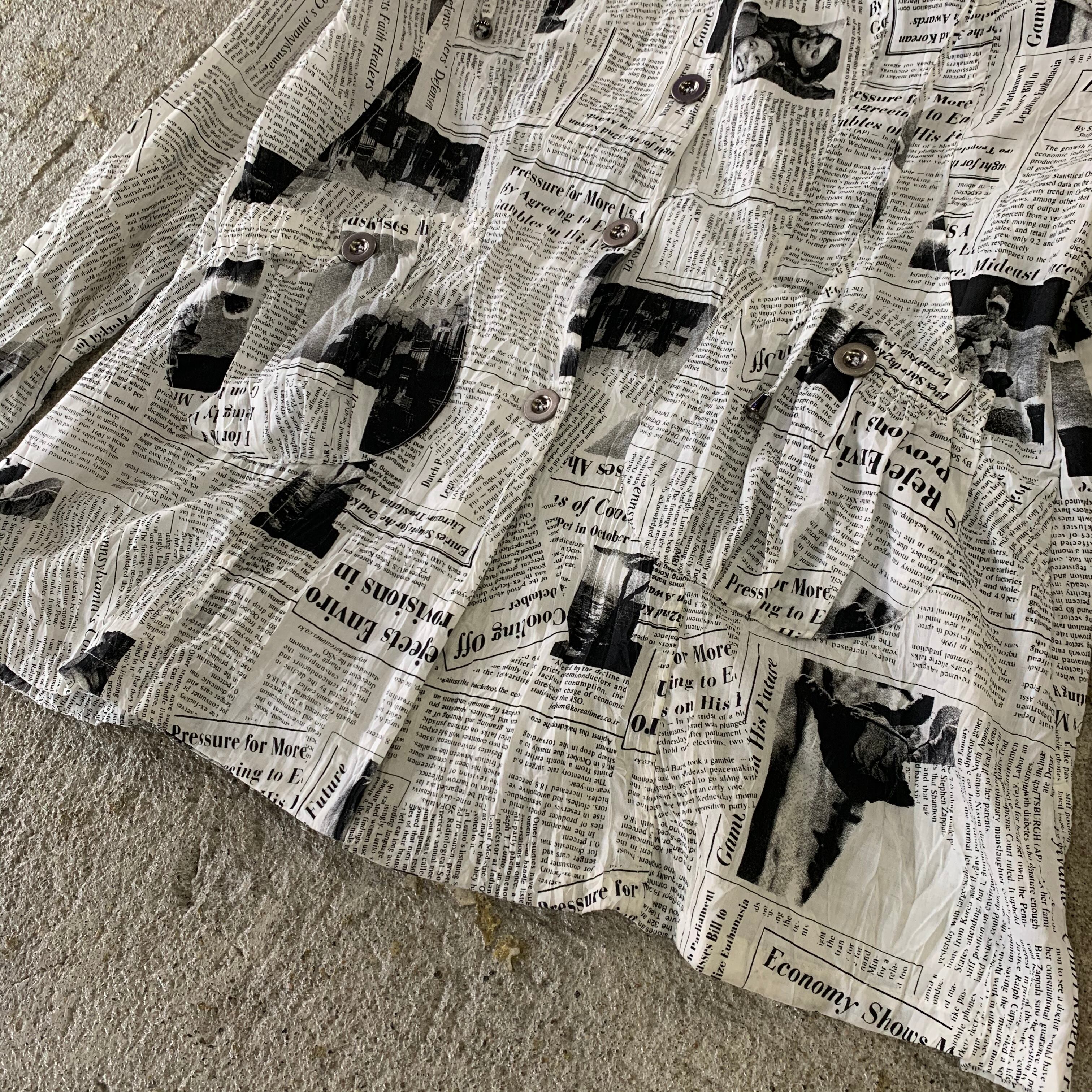 00s KI MENG design blouson | What
