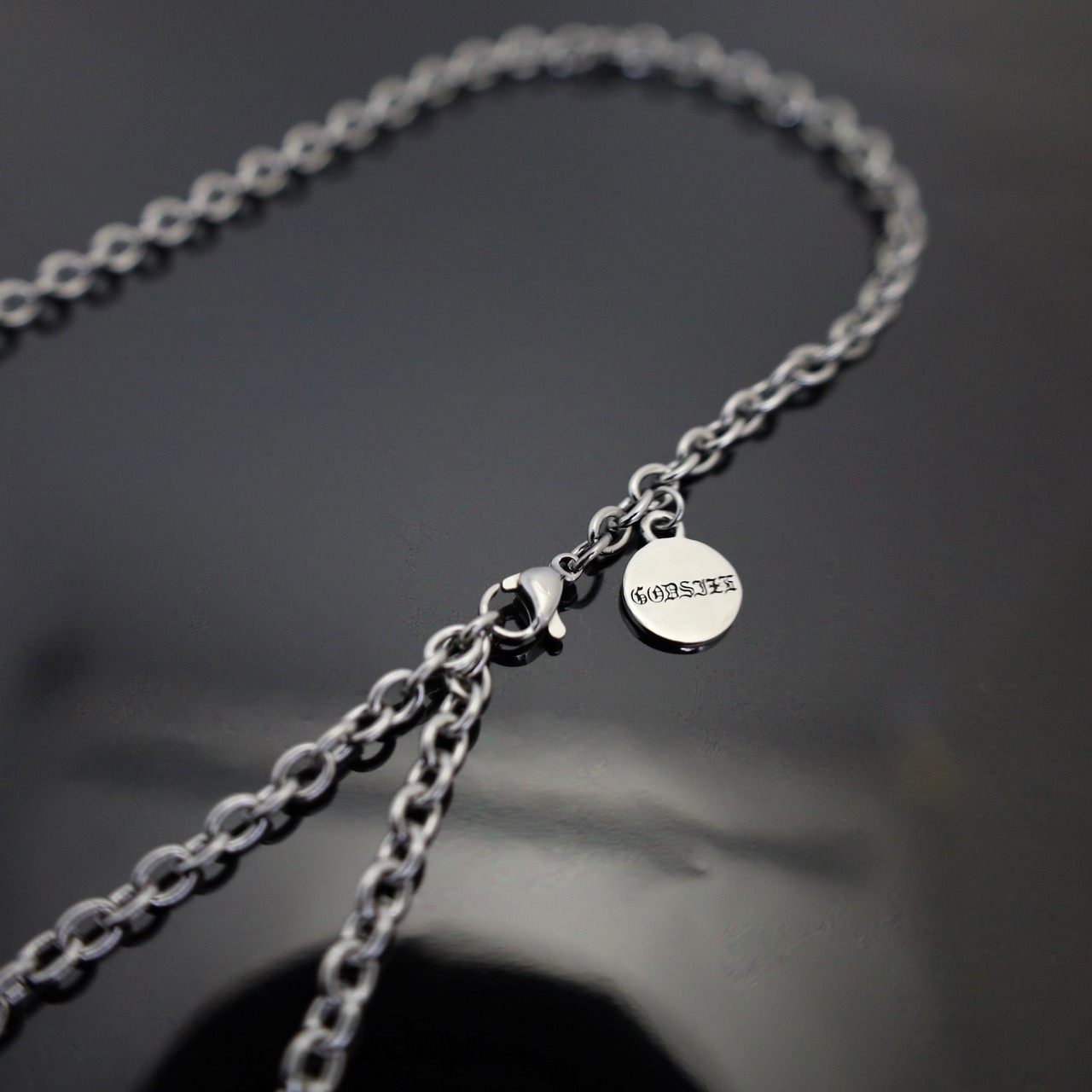 GODSIZE® PADLOCK STAINLESS CHAIN #2 90 / ゴッドサイズ® パドロック ステンレスチェーン #2 90