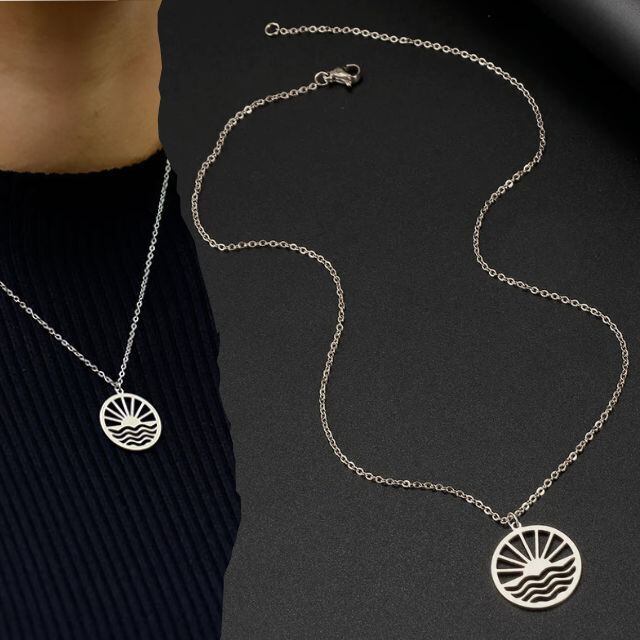 SILVER SNAKE WHEEL NECKLACE ＜EXCLUSIVE＞ | Pay ID