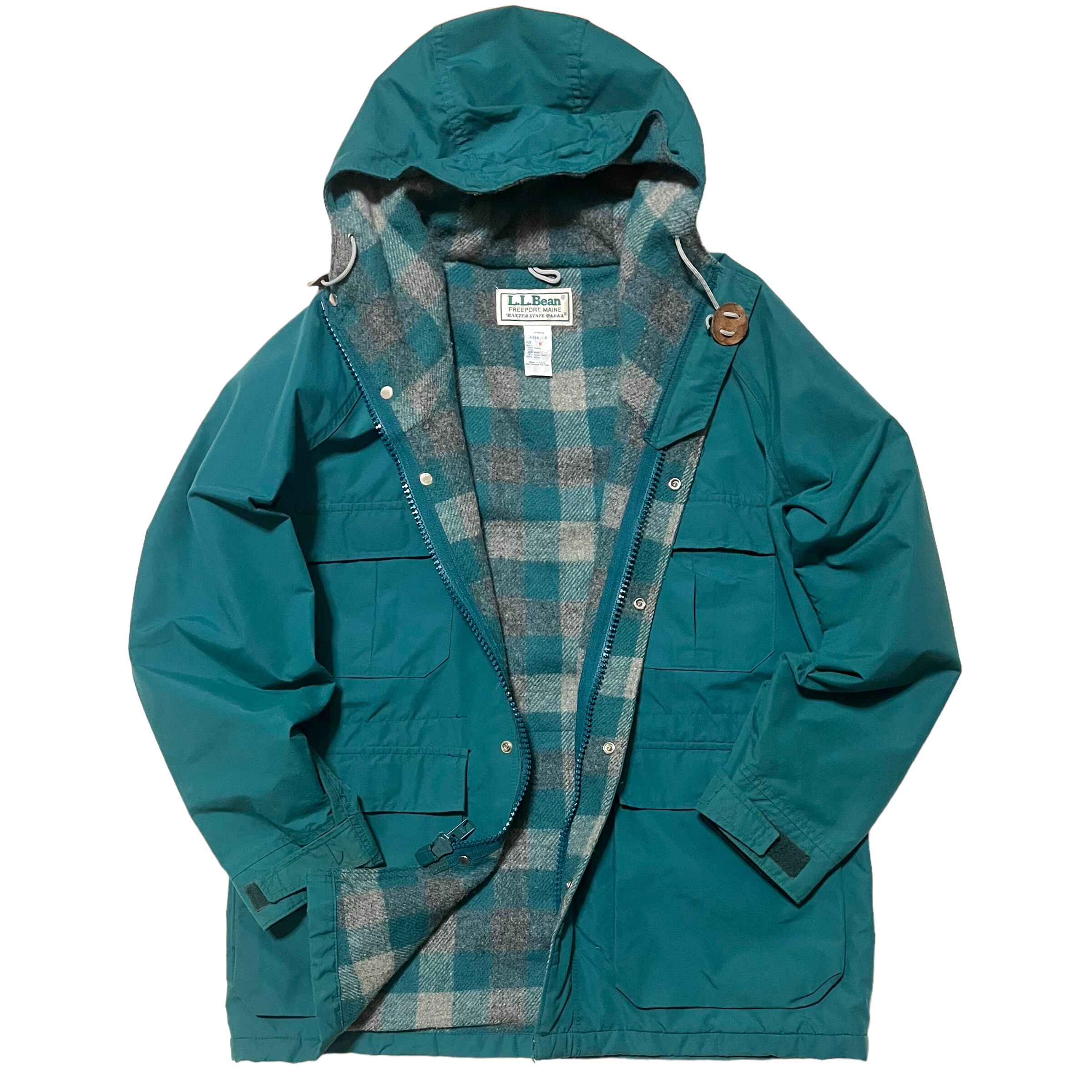 【L.L.Bean】マウンテンパーカー MADE IN USA アメリカ製 グリーン
