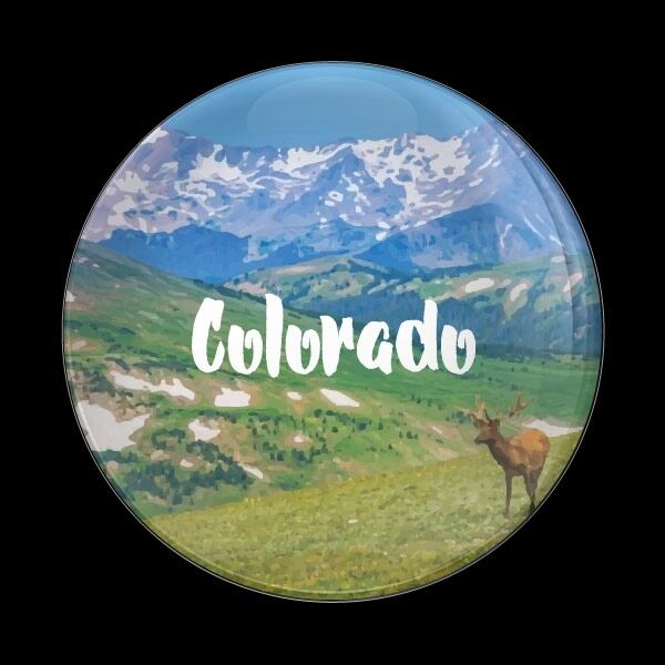 ゴーバッジ(ドーム)（CD1078 - COLORADO） - 画像1