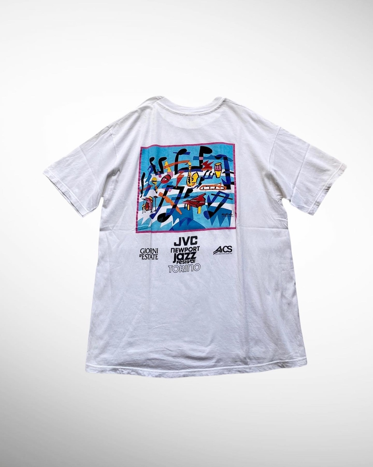 JVC Jazz Festival” Print T-Shirt | FRISKY 古着屋 中目黒