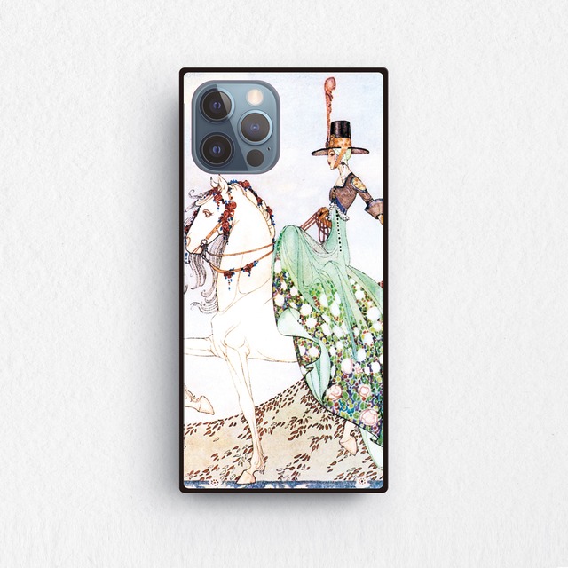 【カイ・ニールセン】ミニョン・ミネット王女｜絵画スマホケース／iPhone 強化ガラスケース